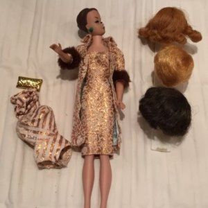 Original 1963 Fashion Queen 3 Wig Barbie